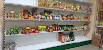 Продам полки-стеллажи для магазина.