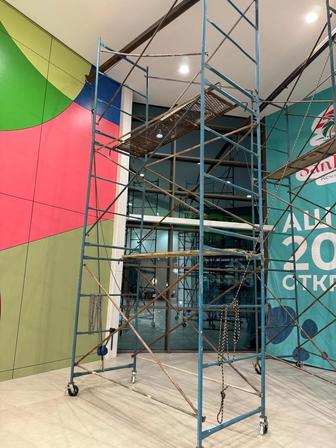 Вышка тура высотой 6 метров с колесиками 35000 доставка бесплатно