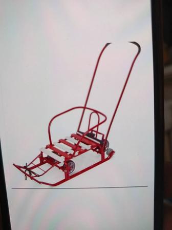 Продам санки на колесах