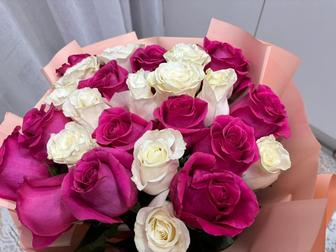 Цветы букет розы