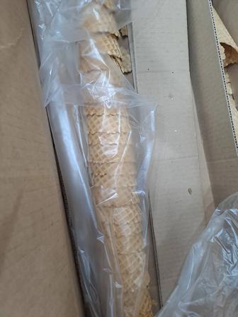 Продам ванильные рожки для мороженого