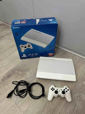 Продам прошитую PlayStation 3 Super Slim 500gb