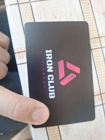 Продам абонемент в зал(качалку) Iron club на 5 месяцев.