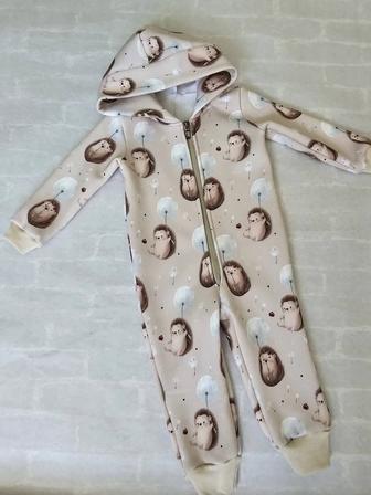 Детский ромпер на флисе