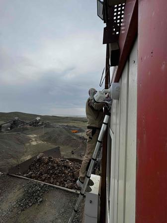 Установка камер