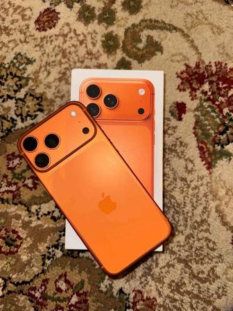 Айфон 17 про max (оранжевый )
