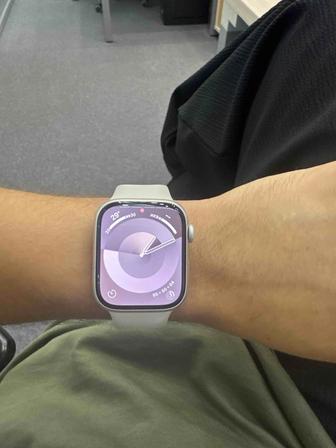 Apple watch 9,45mm ,100% емкость с GPS
