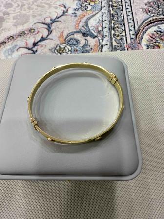 Алтын браслет твердый