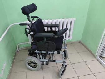 Продам ноп-новый электрическую коляску поднимает 120 кг