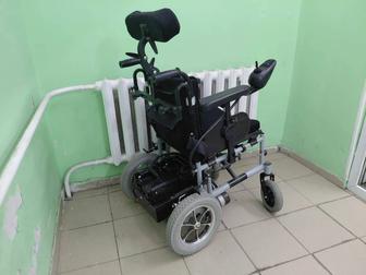 Продам ноп-новый электрическую коляску поднимает 120 кг