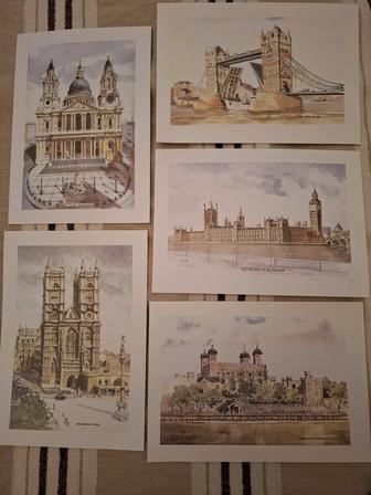 Постеры с видами Лондона