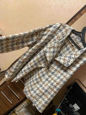 Полупальто оверсайз 54-56 размер