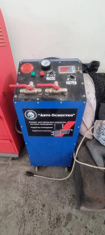 Стенд чистки печных радиаторов