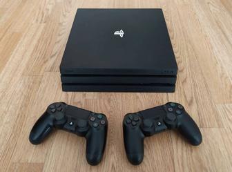 Прошитый PS4 PRO 25 топ игр 1 терабайт, Каспи Рассрочка 24 месяца