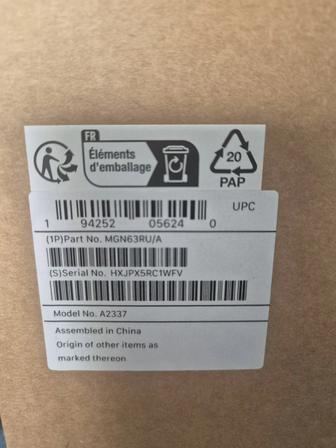 Ноутбук Apple MacBook Air 13 Retina Space Gray M1/8Гб/256SSD