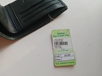 Бумажник (портмоне) из крокодильей кожи, DutyFree, новый