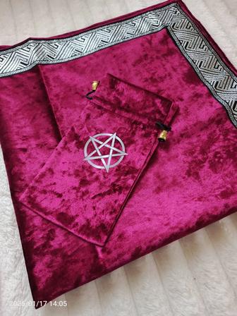 Скатерти и мешочки для карт Таро