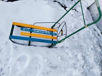 Продаю санки детские хорошие качества металл хорошие