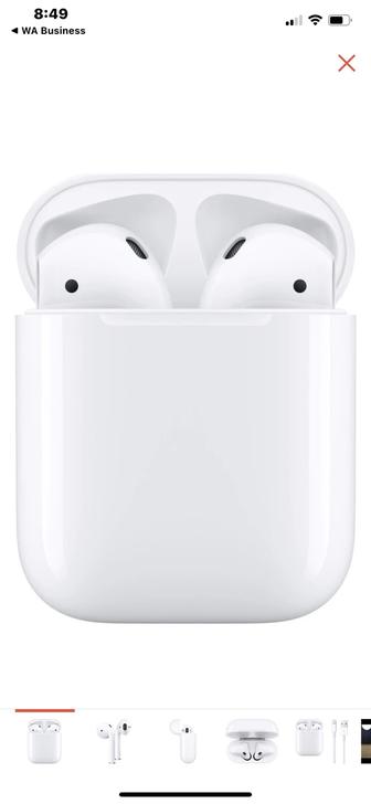 Наушники Apple AirPods with Charging Case