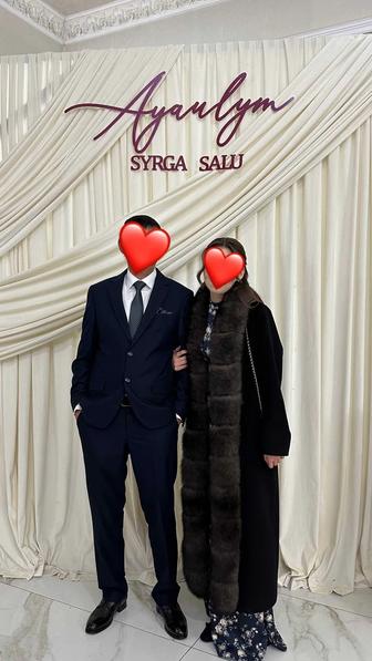 Пальто с мехом