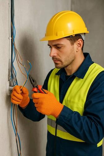 Электрик, электромонтамжные работы.