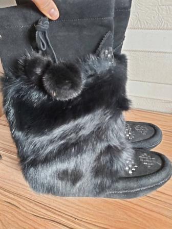 Угги 35р натуралка замш