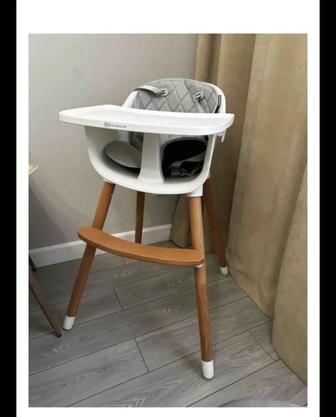 Стульчик для кормления kindercraft sienna grey. В хорошем состоянии