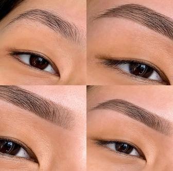 Коррекция бровей, окрашивание, осветление, перманент