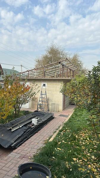 Металлочерепица в отличном состоянии 55 кВ . М черная