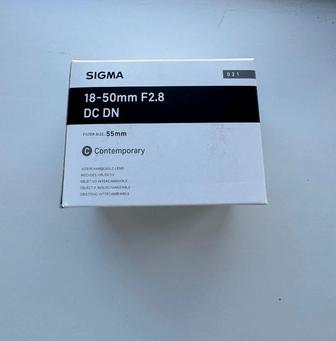 Объектив Sigma 18-50mm f/2.8 DC DN для Sony E