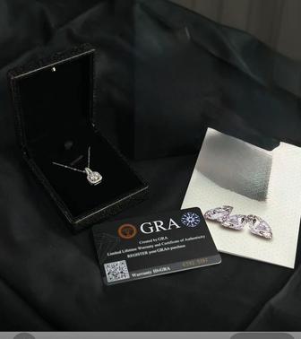 Серебро 925 пробы цепочка с кулоном