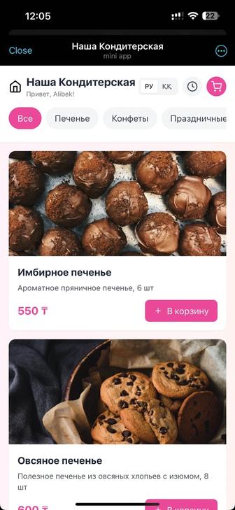 Разработка мобильных приложений и мини апп в