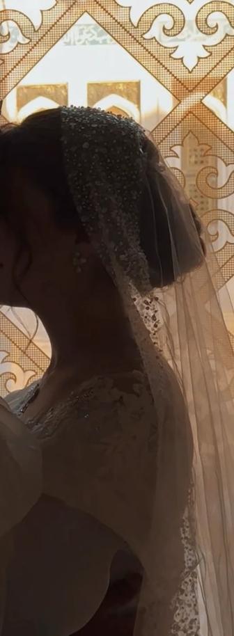 фата с жемчугом