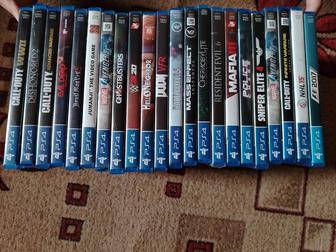 Игровые диски на ps4