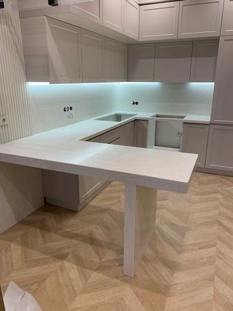 Изготовление столешниц из акрилового камня