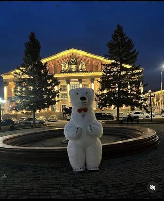 Экспресс поздравления от белого медведя.