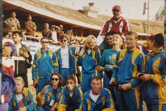 Уникальный Комплект GOLDWIN сборной Казахстана 1996 (Нью-Дели) доп 2 значка