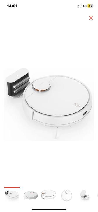 Робот-пылесос Xiaomi MI ROBOT VACUUM S10 BHR6390RU/B106GL белый