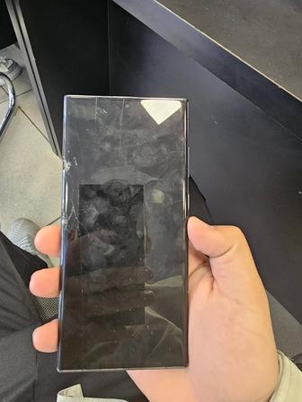 Дисплей с рамкой на samsung s 23ultra оригинал