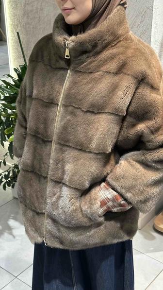 Норковая шуба, отличное состояние, срочно