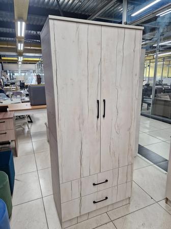 Шкаф 2х дверный шифоньер полки плательный