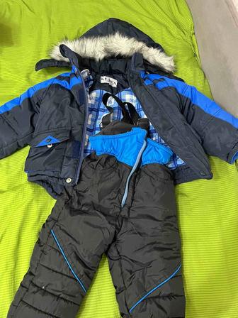Куртка комплект детская 3,4 года
