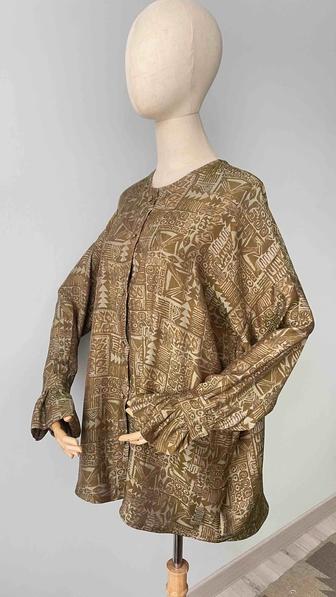 Шелковый рубашка