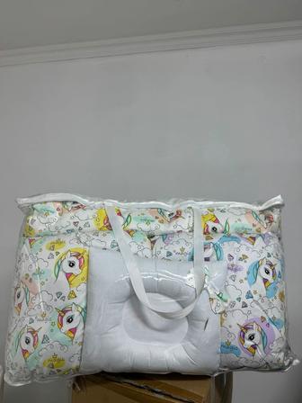 Бортики-подушки в детскую кроватку