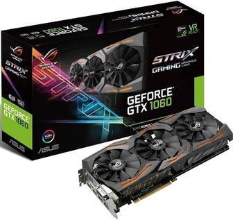 Видеокарта ASUS GeForce GTX 1060 6GB ROG Strix