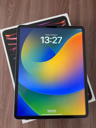 iPad Pro 12.9 M2 (6th Generation) 128gb Pencil 2, чехол Apple Smart Folio