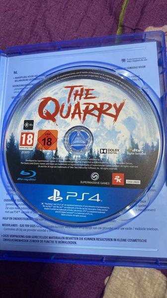 Продам игру ps4 the quarry