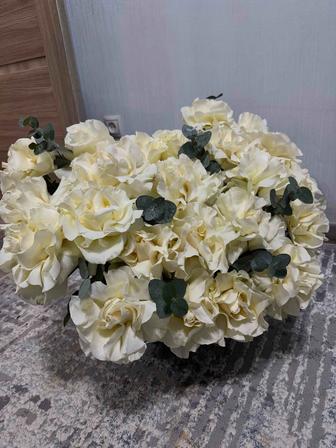 Цветы корзина