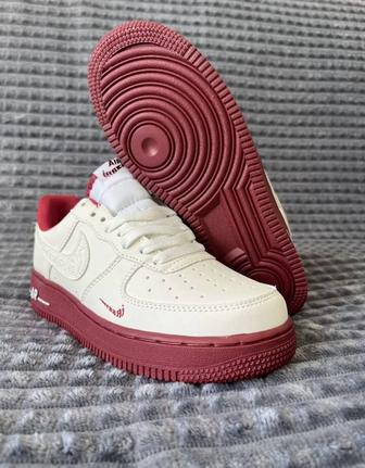 Nike Air Force 1 Low 07 SE 40th Anniversary Edition Sail Team Red