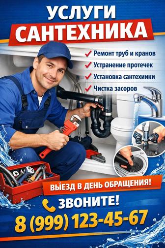 Услуги сантехника. Быстро и аккуратно